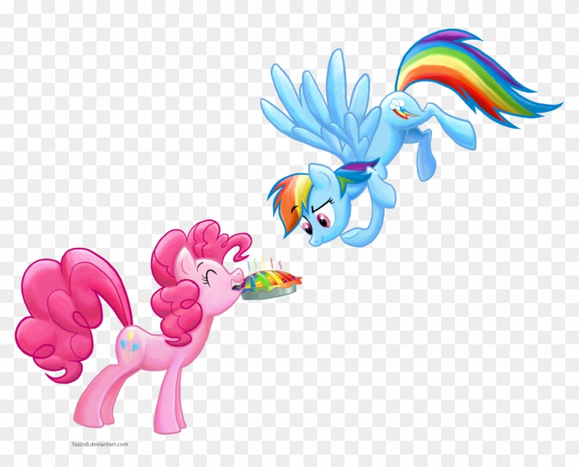 Com Pinkie Pie Rainbow Dash Twilight Sparkle Princess - Cartoon #880025