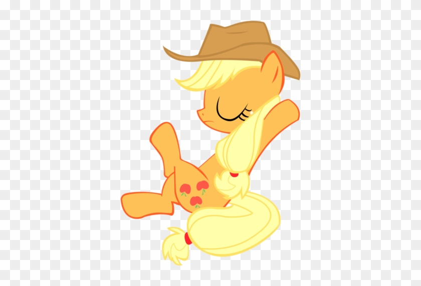 Mlp Applejack Vector - Cartoon #880082