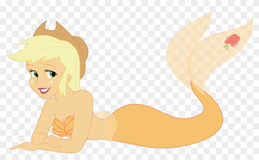 Mermaid Applejack By Kaylathehedgehog - Mermaid #880235