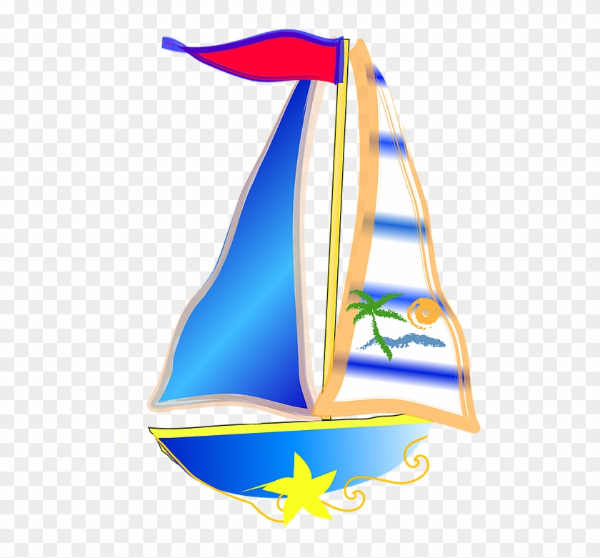 Nautical Waves Cliparts 18, Buy Clip Art - Sailing Ship #880614