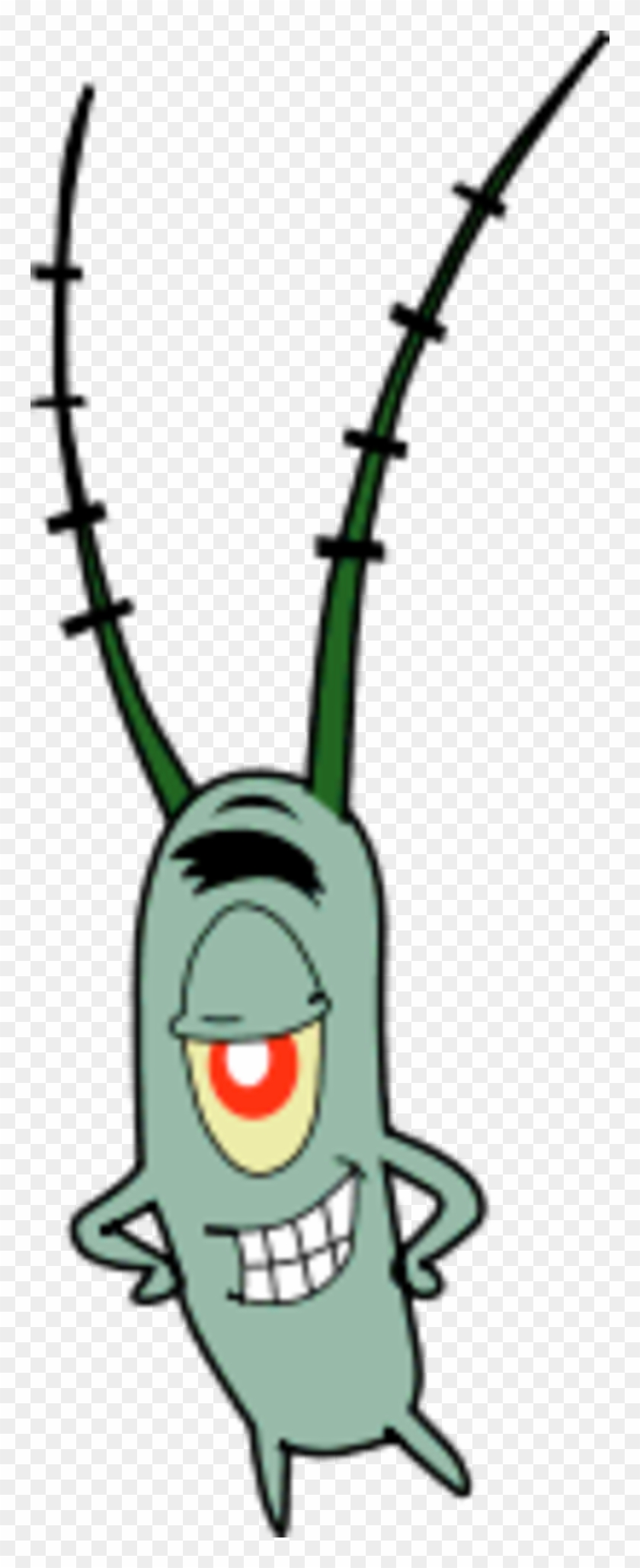 Plankton And Karen Mermaid Man And Barnacle Boy Cartoon - Plankton From Spongebob #881015