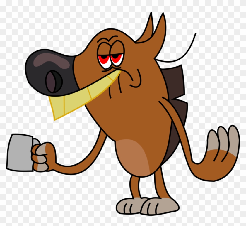 A Hyena And His Caffeine By Rktoonz - Zig And Sharko Fanart Zig #881335