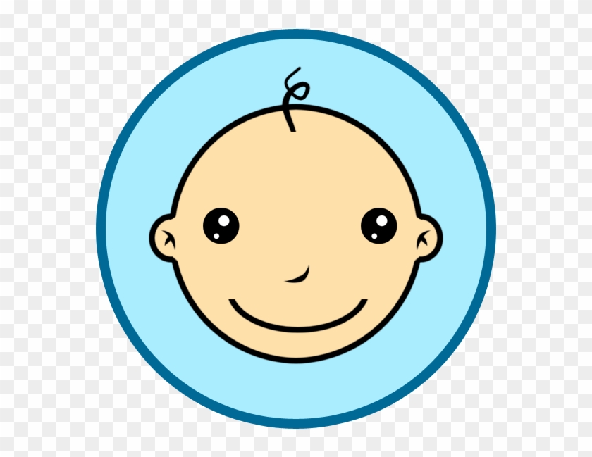 Free Baby Clip Art - Baby Face Clipart Png #882611