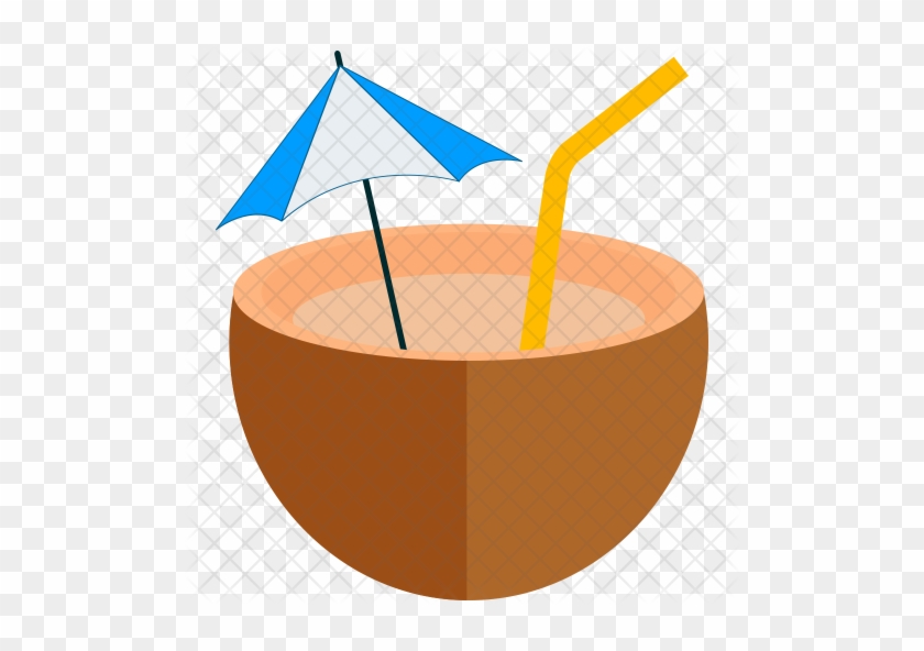 Coconut Water Icon - Illustration #883019