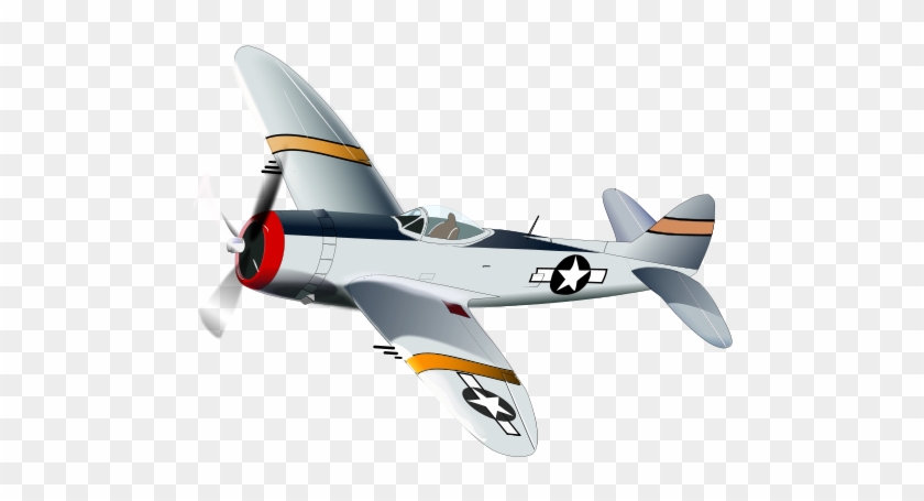 Fighter Plane Clipart Png - Sasakyang Panghimpapawid Clipart #883402