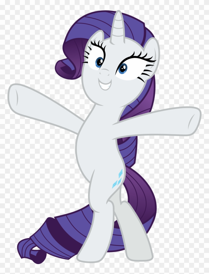 Mlp Vector - Rarity - Rarity Devinart #884515