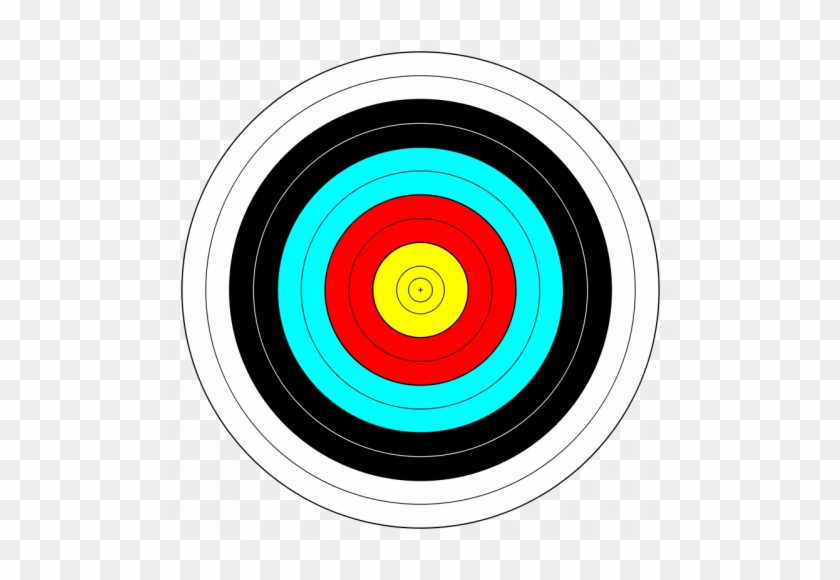 Vector Clip Art Of Target Draw A Archery Target Free Transparent Png Clipart Images Download