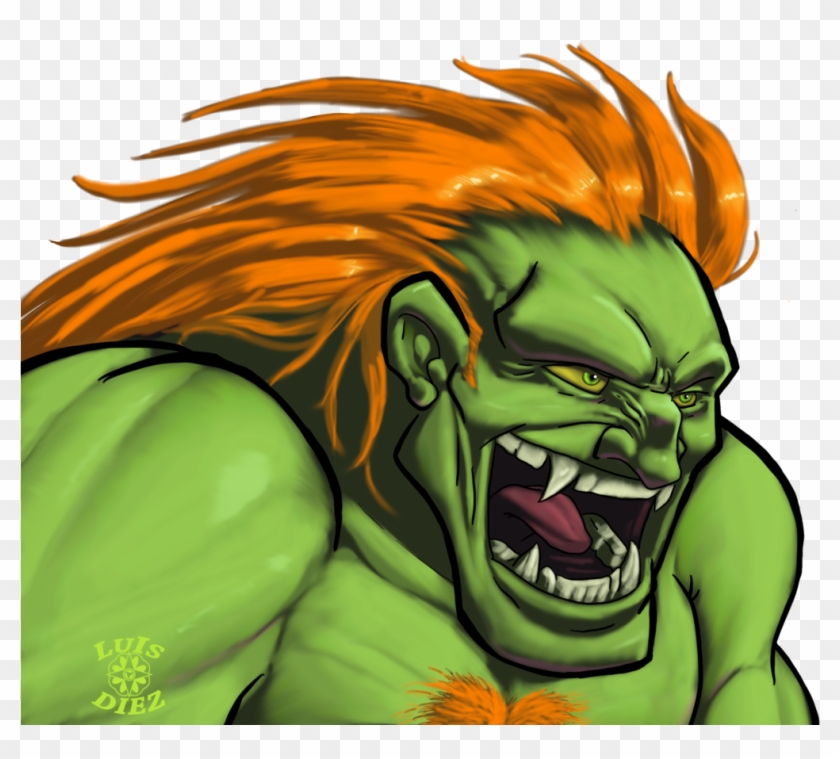 Street Fighter Blanka - Cartoon #884874