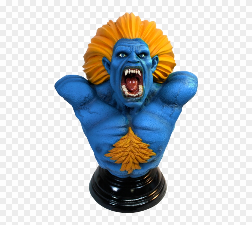 Street Fighter Blanka Polystone Bust By Pop Culture - Blanka Street Fighter #884946