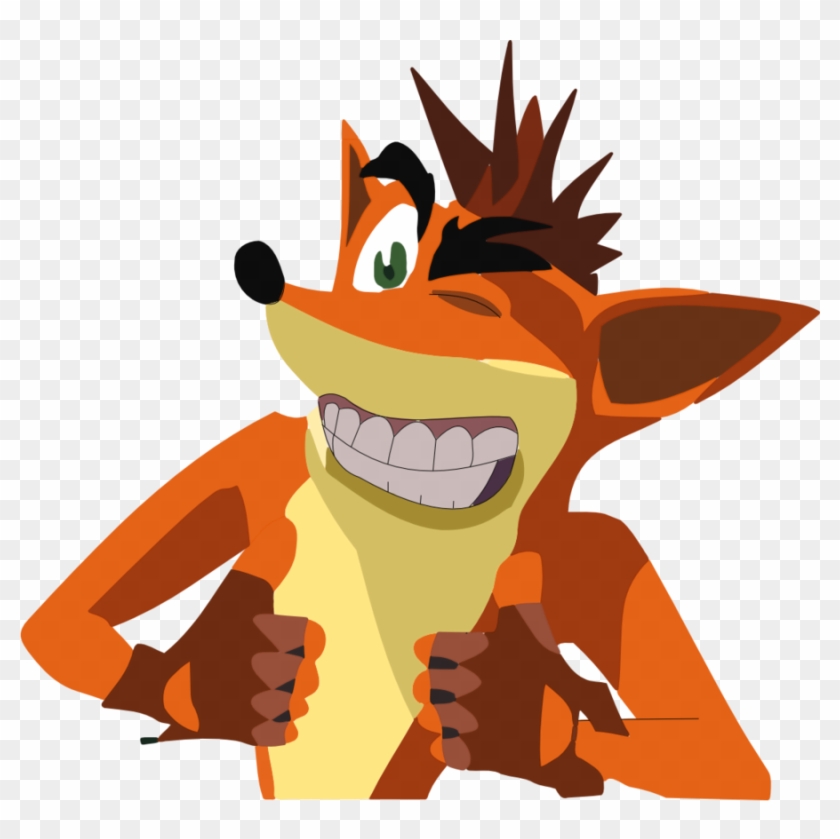 Crash Bandicoot Vector By Dekudescole - Crash Bandicoot Thumps Up #885696