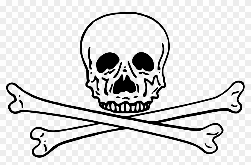 Big Image - Skull And Bones Clipart Transparent #885764