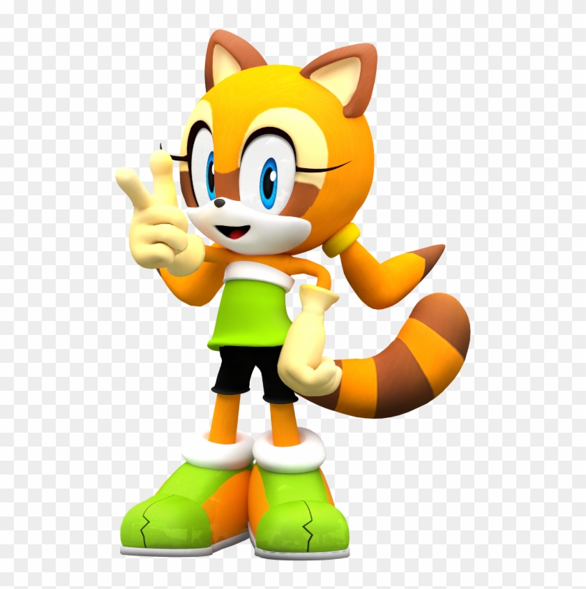 Marine The Racoon - Sonic The Hedgehog Marine - Full Size PNG Clipart ...