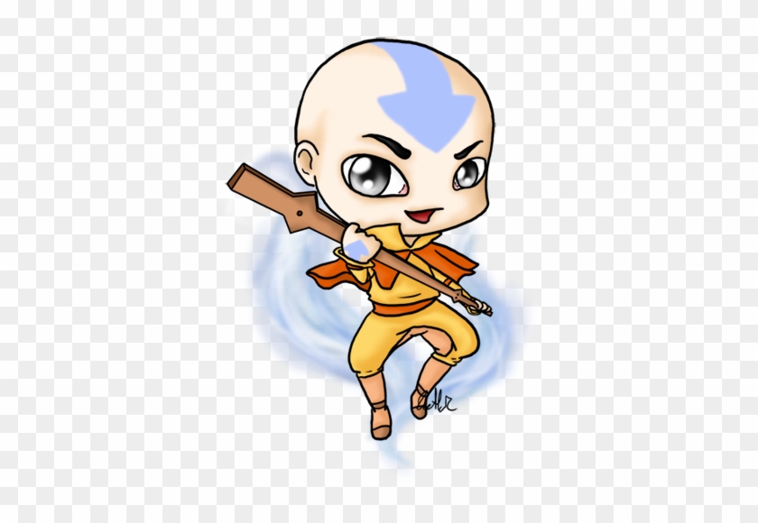 Chibi Aang By Katta2 - Cartoon #886820