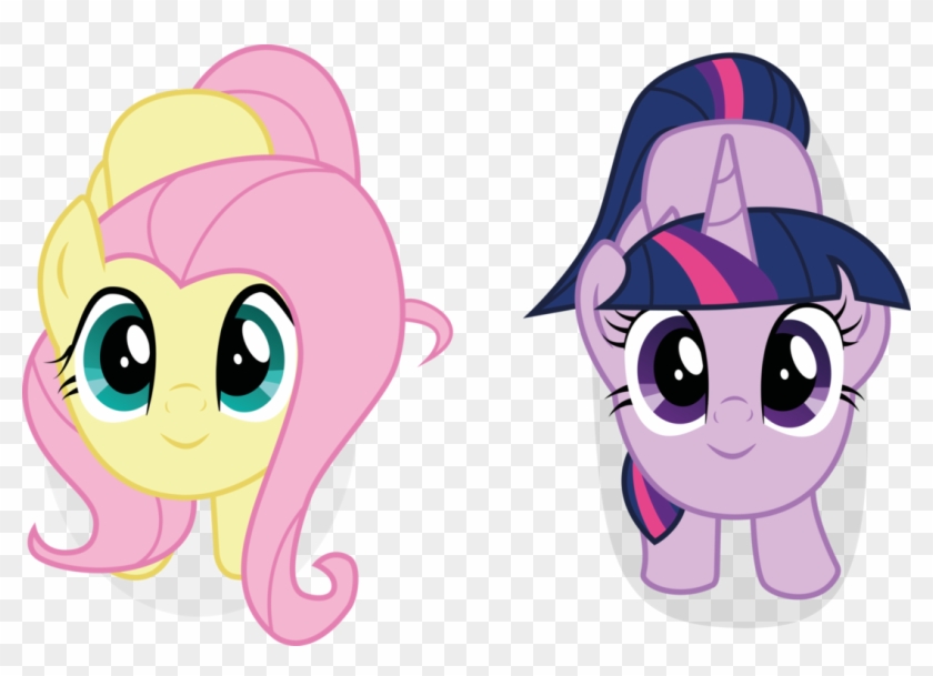 Fluttershy Twilight Sparkle Pony Pink Nose Mammal Purple - My Little Pony Twilight Sparkle And Fluttershy #888092
