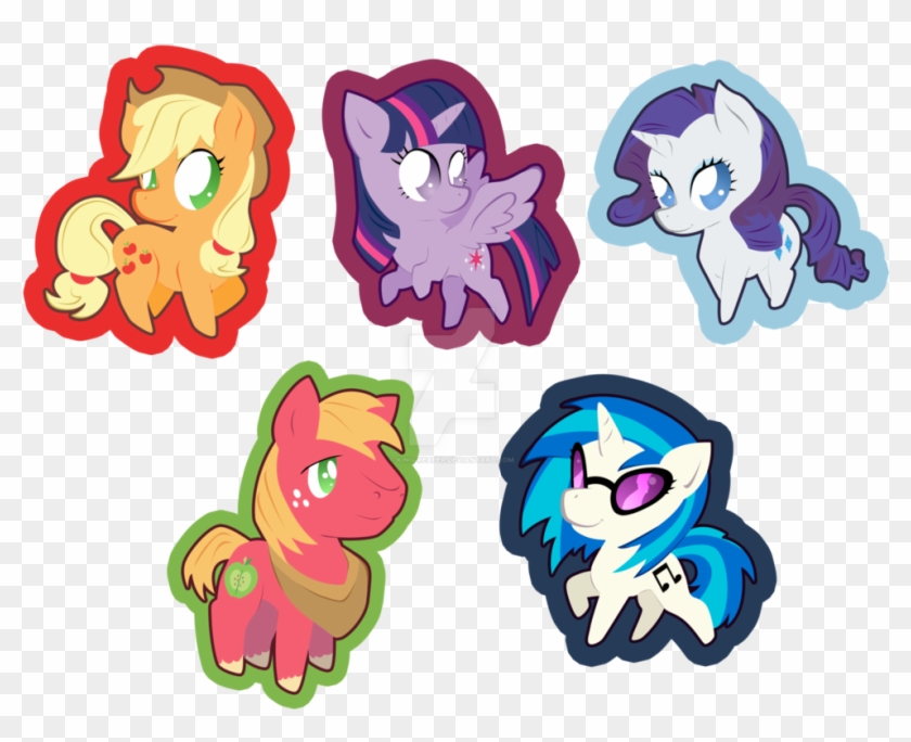 Mlp Stickers Redone Part 2 By King-reaper - Cartoon #888118