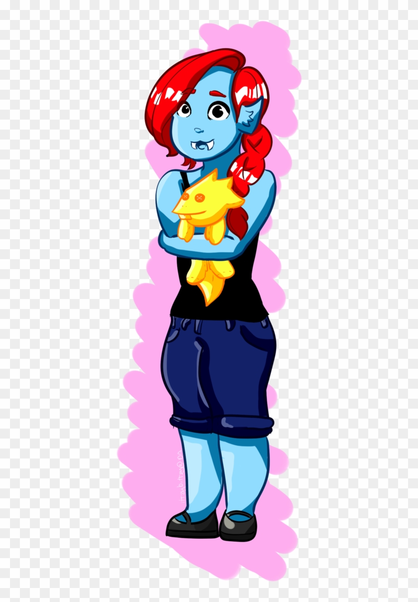 Cuddly Undyne - Cartoon #888119