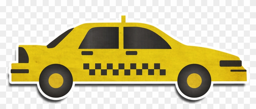 Ny, New York, Taxicab, Taxi, Downtown - Taxi Png #888367