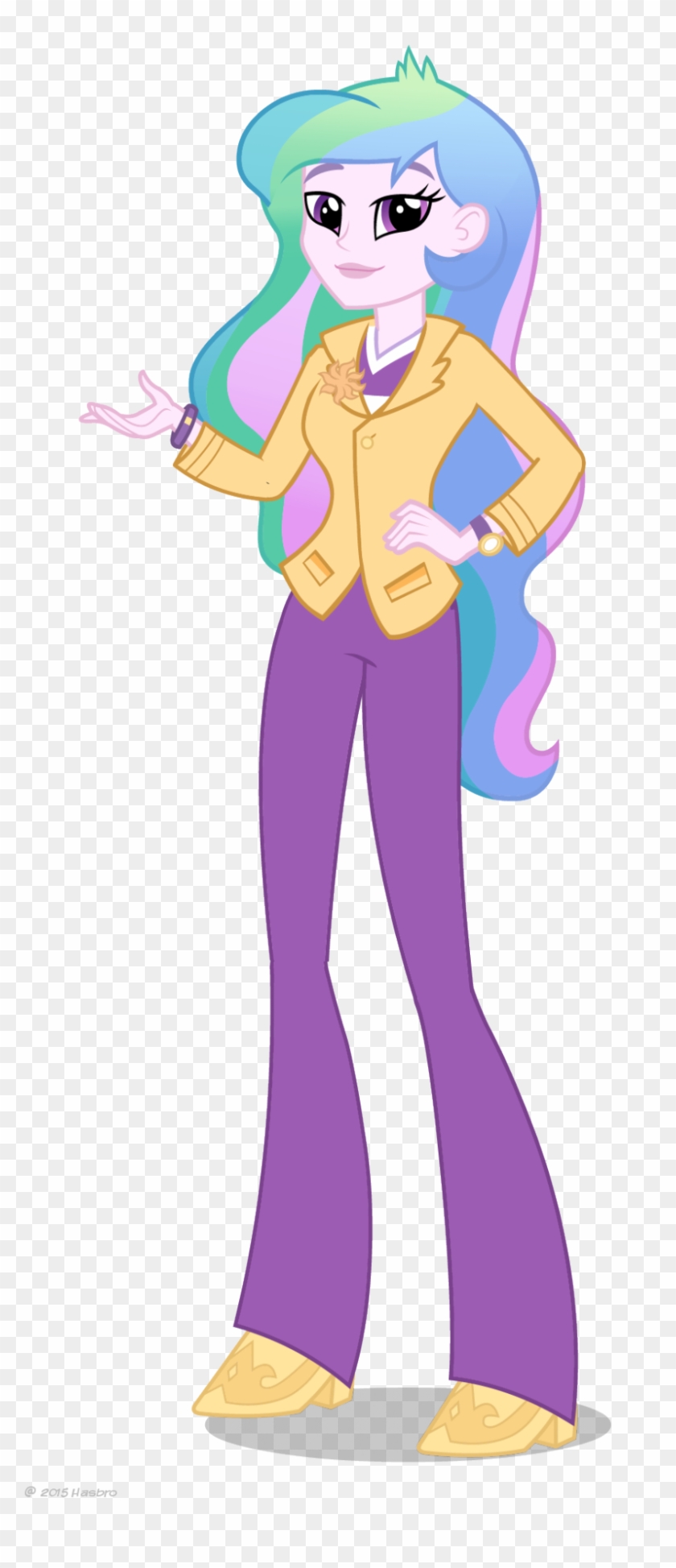 Equestria Girls Principal Celestia Artwork - Illustration #888533