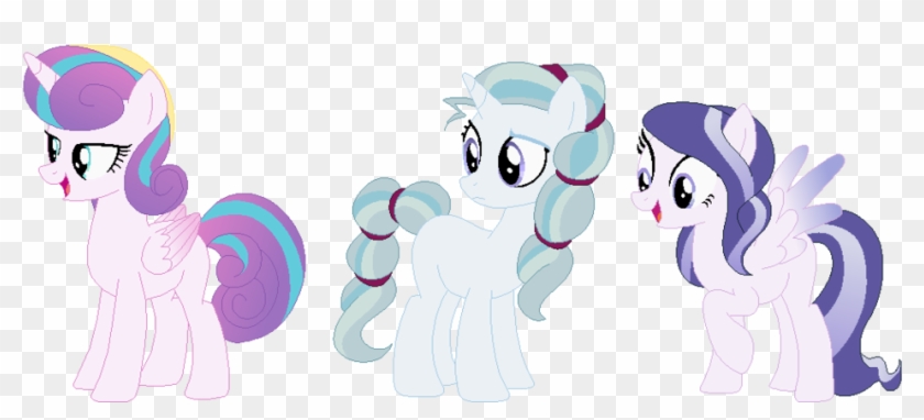 Flurry Heart, Amory, And Blizzy Skies - Mlp Flurry Heart And Her Little Sister #888588