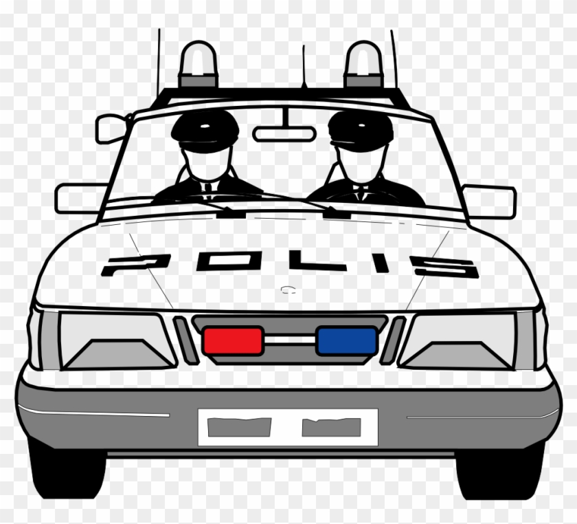 Vehicle Clipart Police Car - Free Clipart Police Car #890158