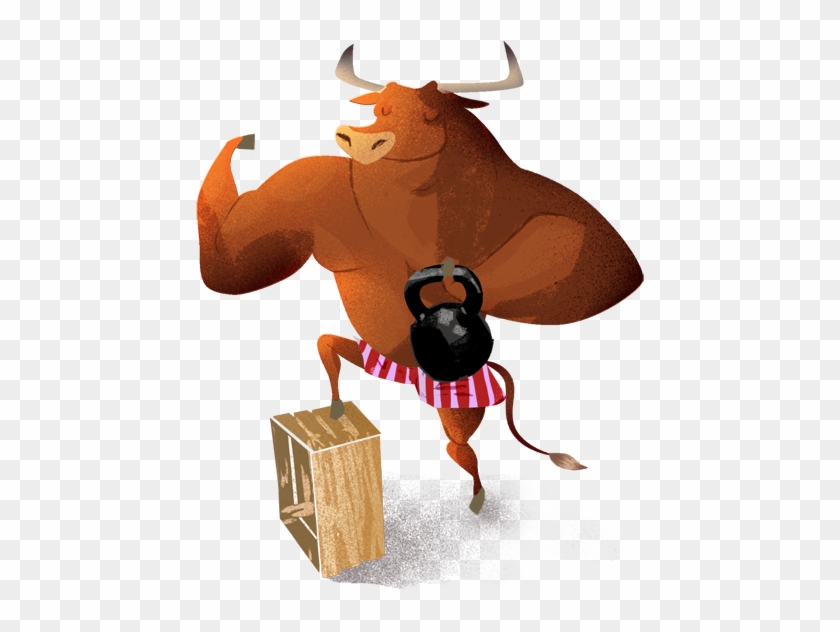 Bull- Character Design Illustration - Illustration #890200