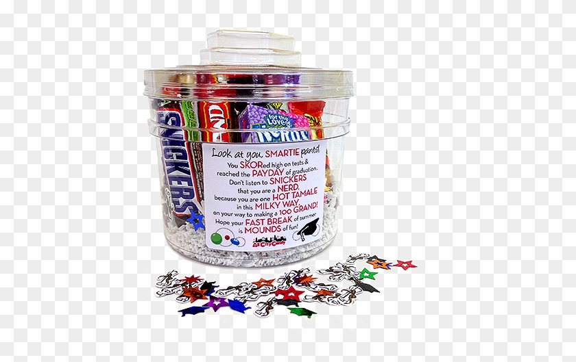 Graduation Candy Bar Poem Gift Bucket For Fresh Candy - All City Candy - Mentor #891026