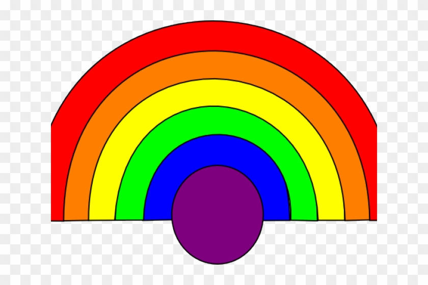 Target Clipart Rainbow - Clip Art #891242