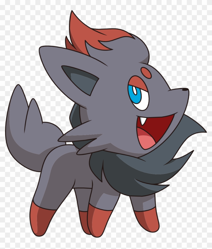 Zorua Pokémon Black And - Transparent Pokemon #892452