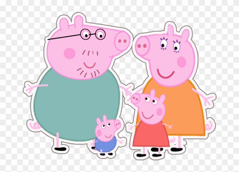 Peppa pig familia png