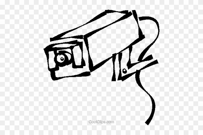 Surveillance Cameras Royalty Free Vector Clip Art Illustration - Clip Art #894205