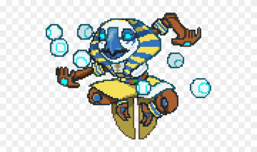 Zenyatta Ra Pixel By Pakobird - Fan Art #895942