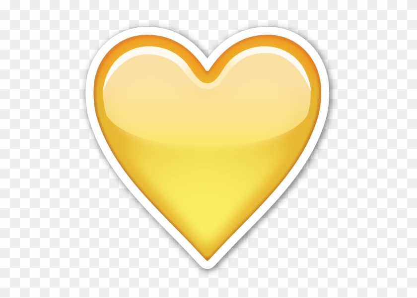 What Those New Snapchat Emojis Mean Open Connection - Emoji De Corazon Amarillo #896333