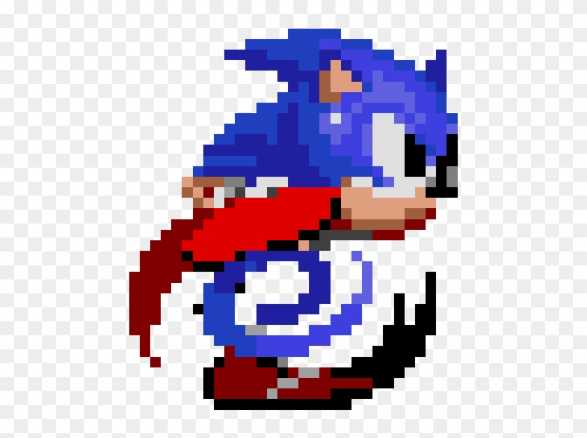 8-bit, Gif, And Run Image - 8 Bit Sonic Running #899561