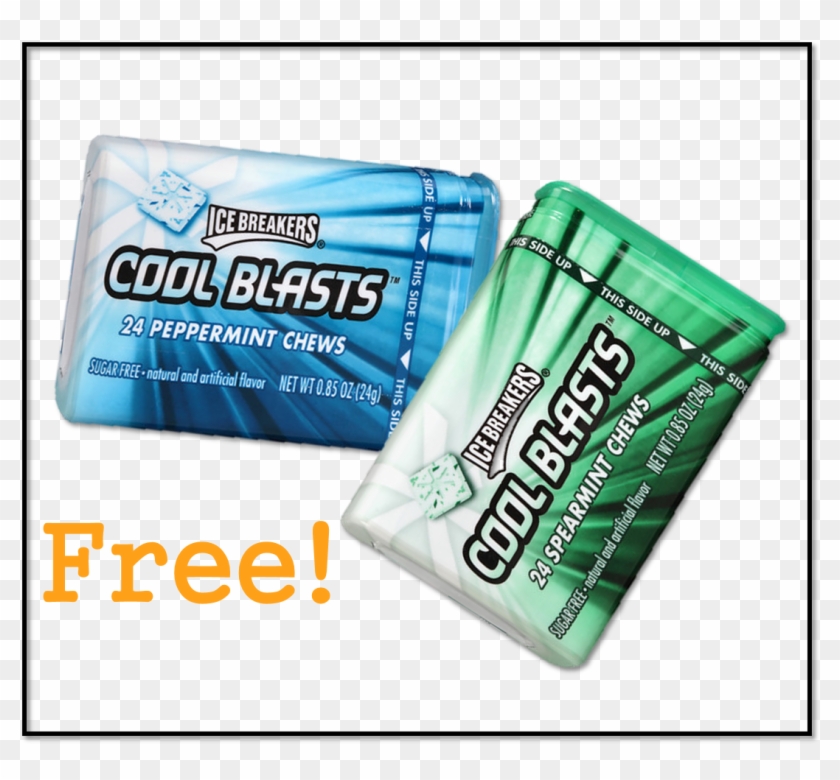 Right Now Until 10/17, You Can Get Buy Any Ice Breakers - Ice Breakers Cool Blasts Chews, Spearmint - 0.8 Oz #899660