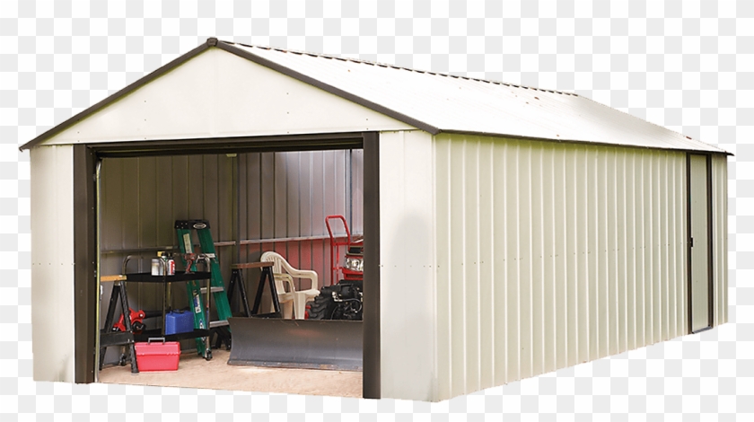 Arrow Sheds Vinyl Murryhill Storage Building, With - Shelterlogic Vinyl Murryhill Storage Building, 14x21(14 #900393