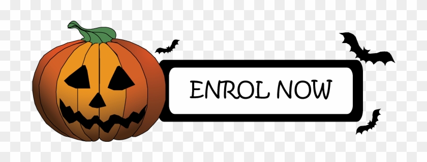 Happy Feet Halloween Enrol Button - Love #900868