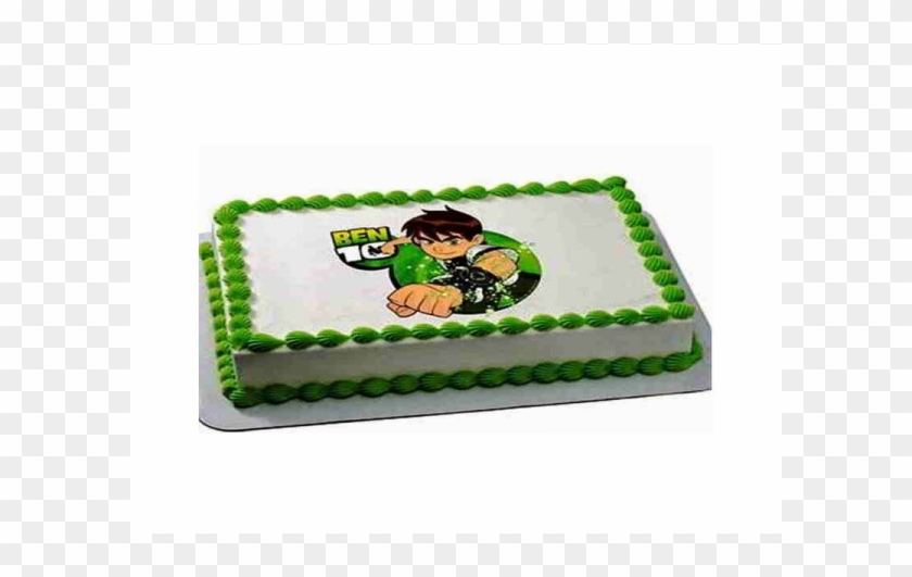 Ben 10 Omnitrix Edible Cake Image Decoration #901679