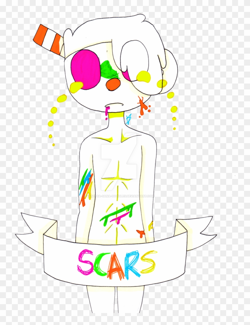 S C A R S By Vanessa Sana Doodles - Cartoon #904515