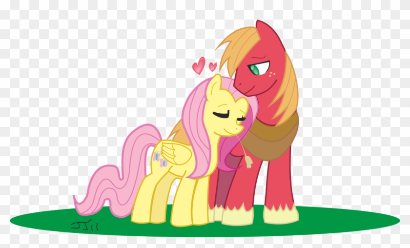 Fluttershy X Big Mac My - Cartoon #905666