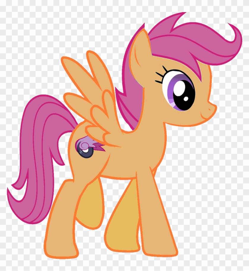 Scootaloo Grown Up By Rd Sth - My Little Pony Apple Jack Icon #906084