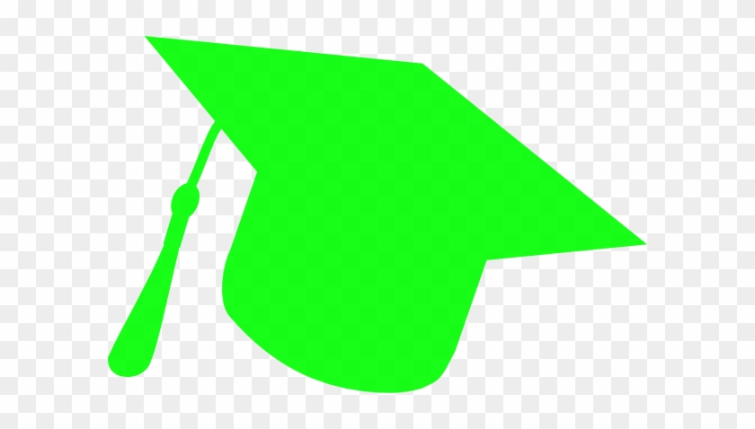 Green Graduation Hat Clipart #19040