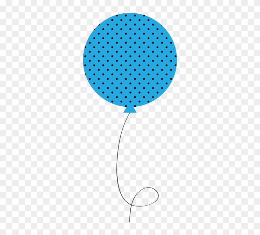 Gallery For > Blue Birthday Balloons Png - Striped Balloon Clip Art #20005