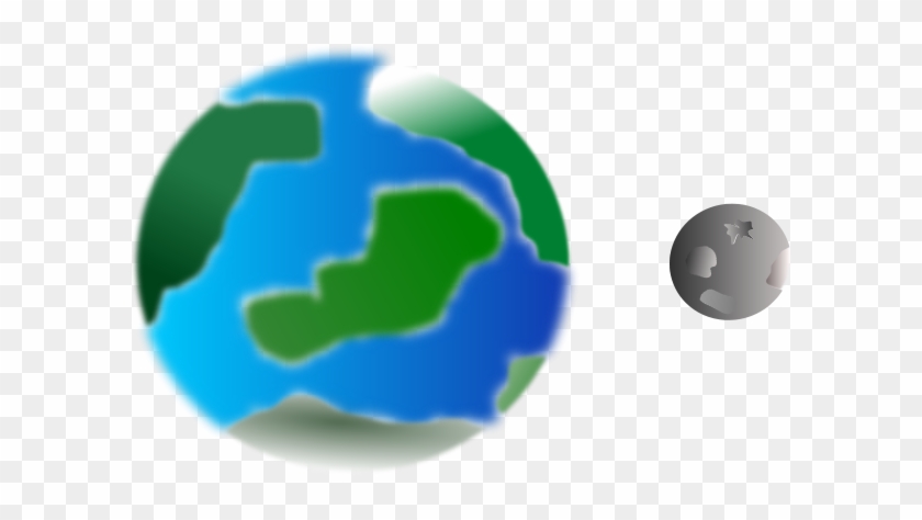 Planet And Moon Clip Art #20911