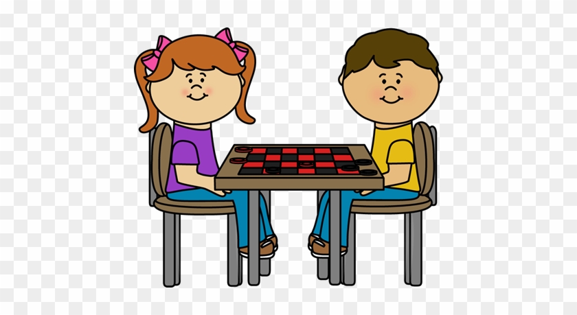 Kids Checker Table Clip Art - Checkers Clipart - Full Size PNG Clipart ...