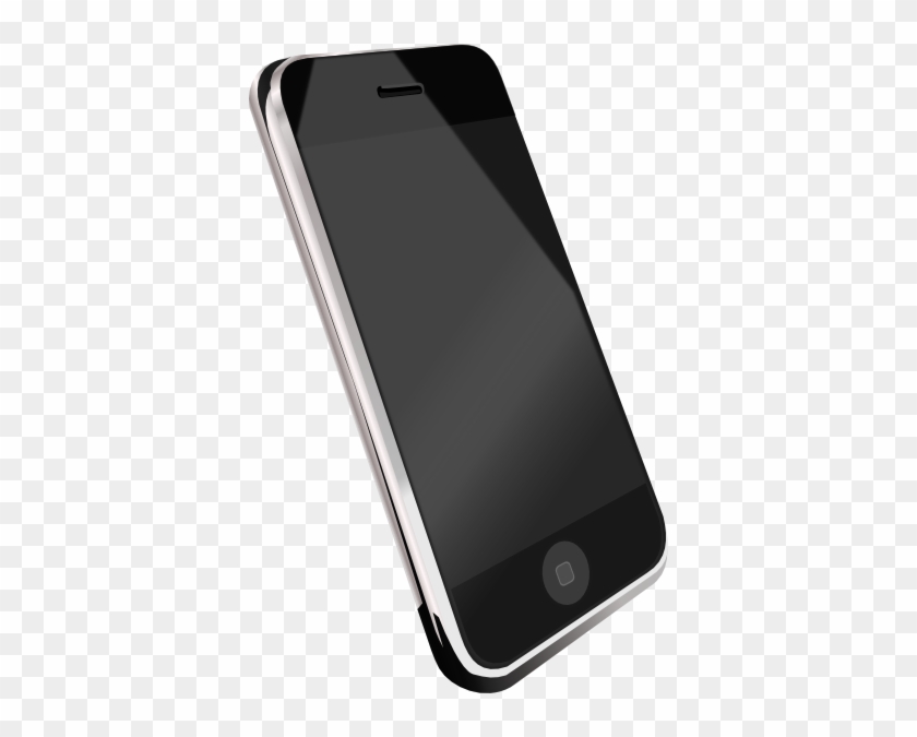 Modern Cell Phone Clip Art At Clker - Cell Phone Clipart Png #21388