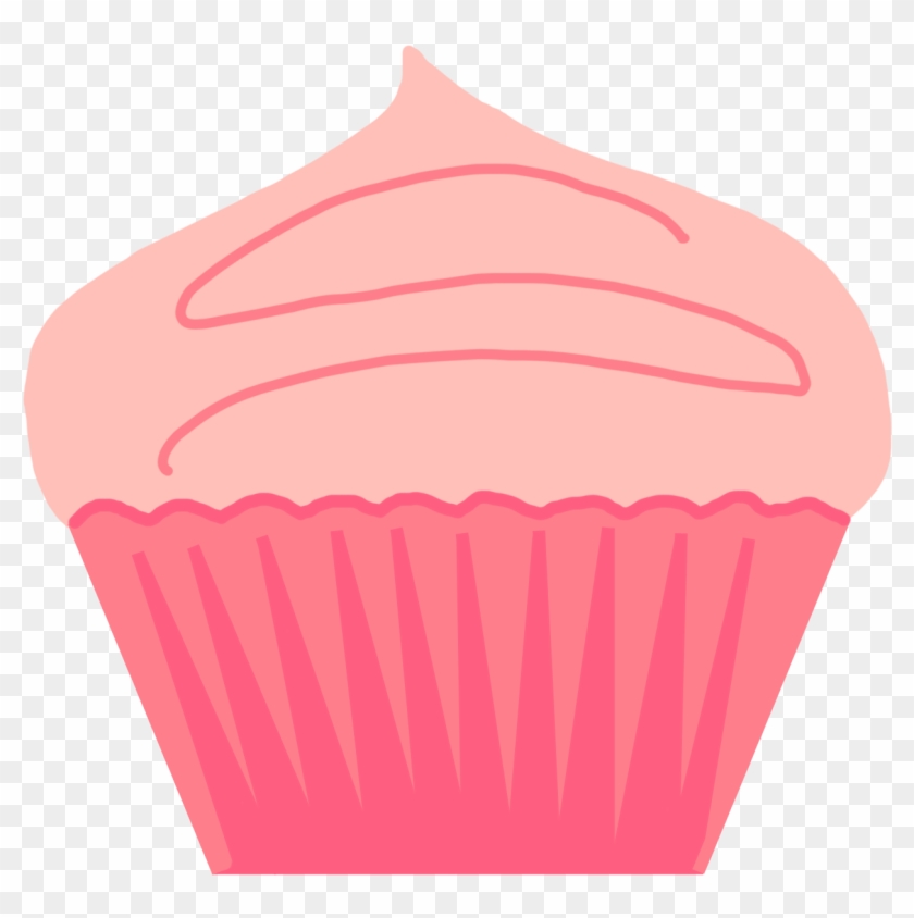 Cupcake Crown Cliparts - Pink Cupcake #21666