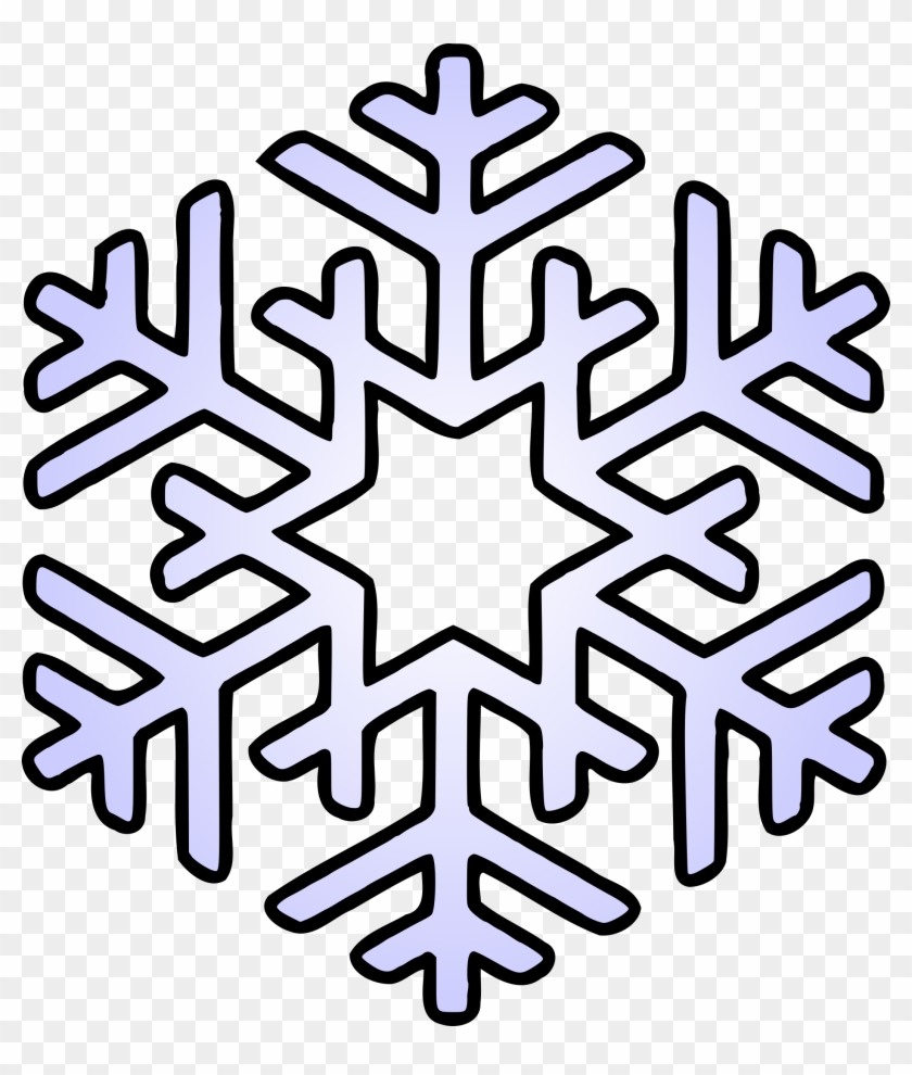 Crafty Design Clipart Snowflake Snowflakes Coloring Pages Free 