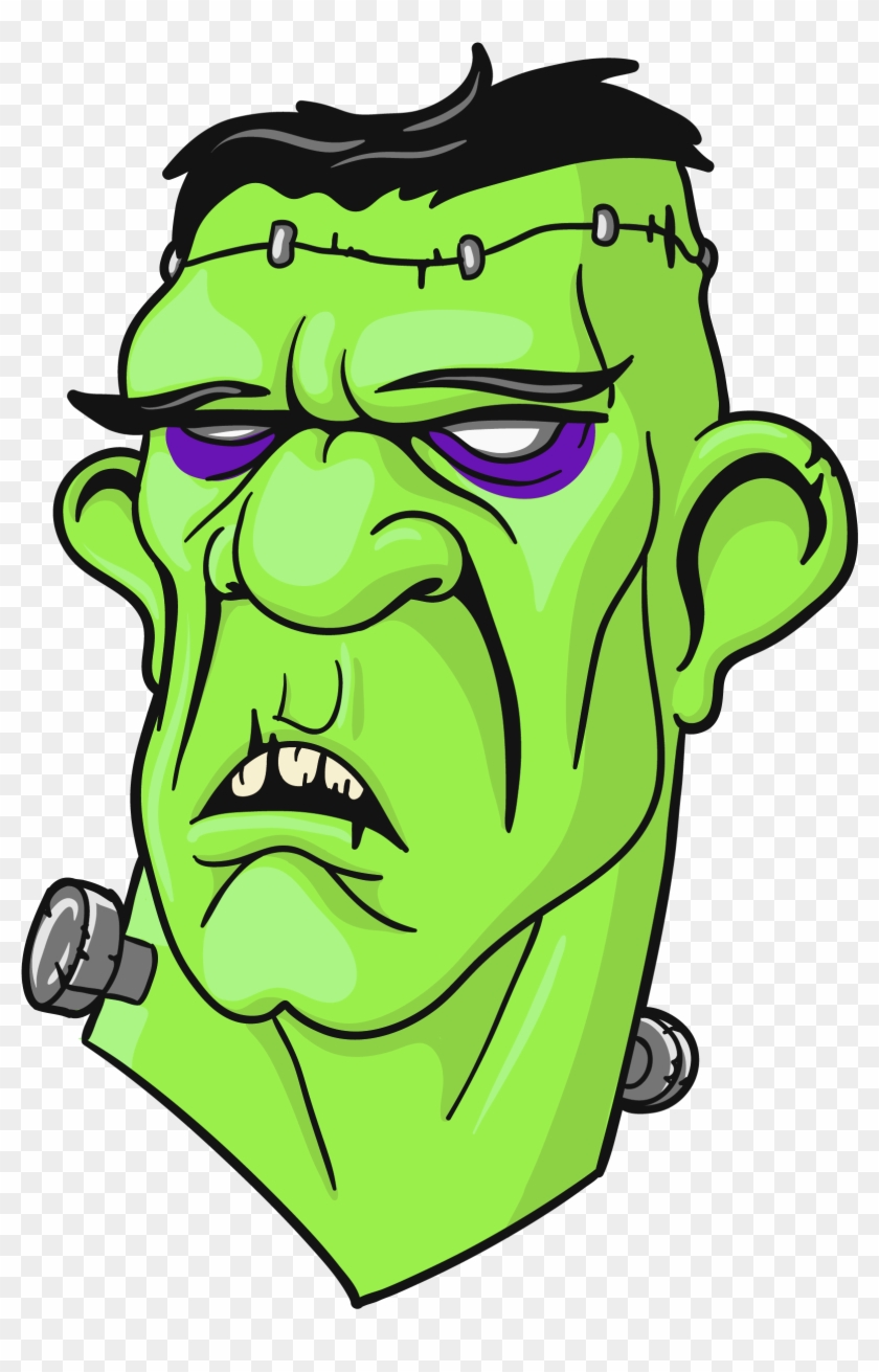 Frankenstein Head Clipart - Frankenstein Head Png #26582