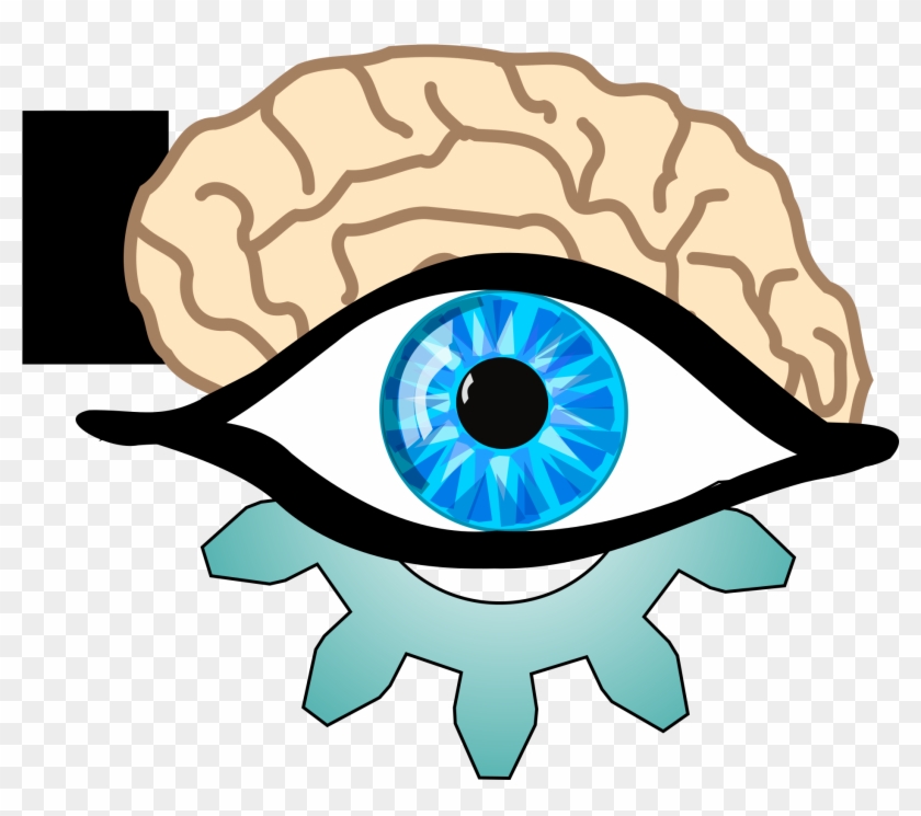 Brain Clipart Eye - Blue Eye #164242