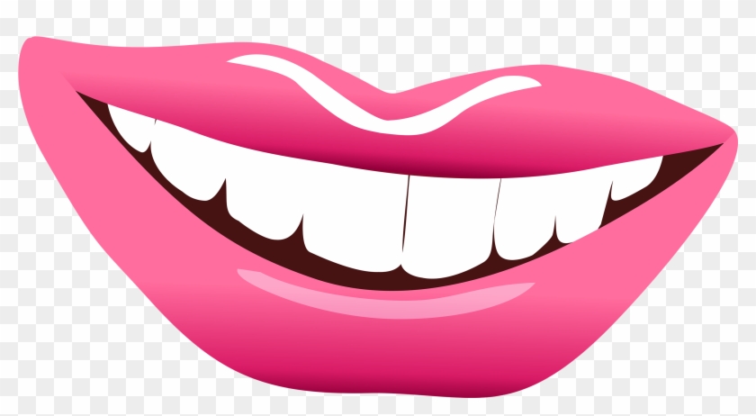 Lips Pink Png Clipart Image - Картинка Улыбка Губы #164914